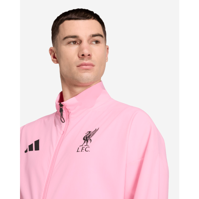 LFC Adidas メンズ 25/26 Z.N.E アンセムジャケットピンク