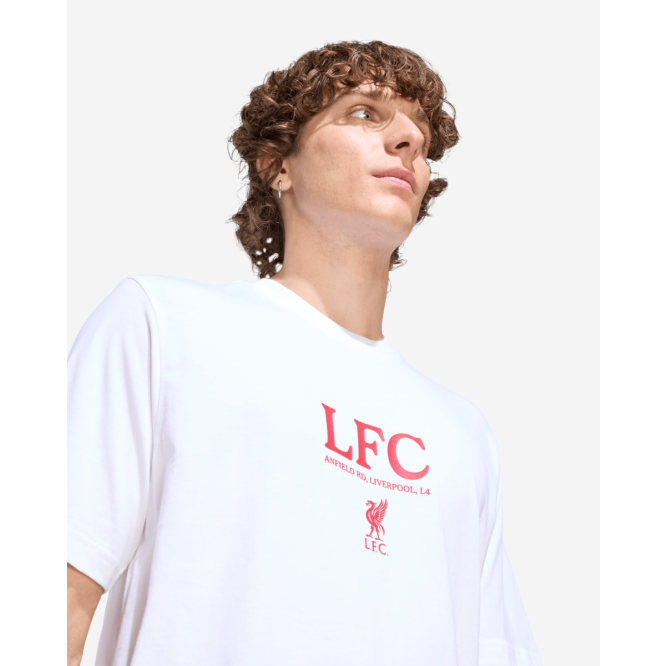 LFC Mens Seasonal Graphic Tee White