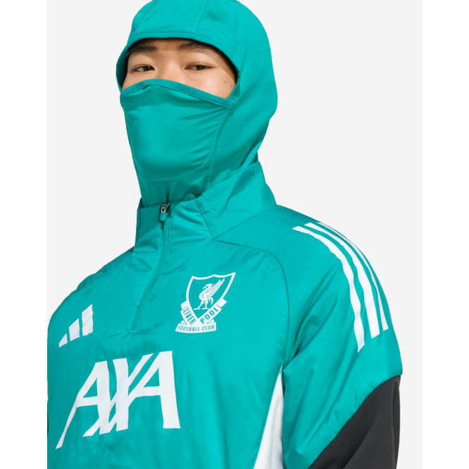 LFC adidas Mens 25/26 Pro Winter Hooded Top