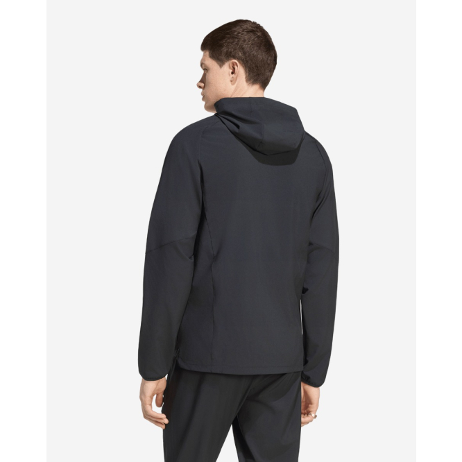 LFC Adidas メンズ Tiro トラベルフルジップウインドブレーカーブラック