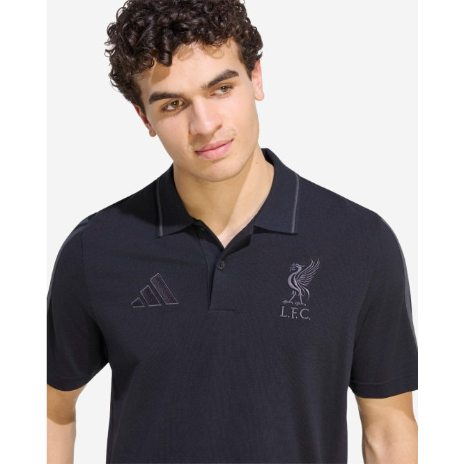 LFC adidas Adults 26/27 DNA Polo Black