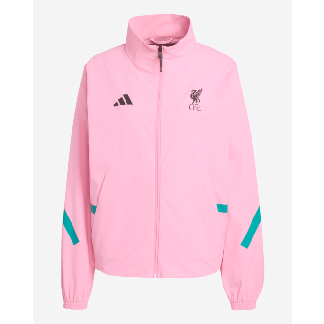 LFC adidas Womens 25/26 Z.N.E Anthem Jacket Pink