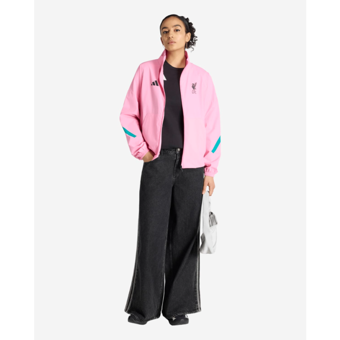 LFC adidas Womens 25/26 Z.N.E Anthem Jacket Pink