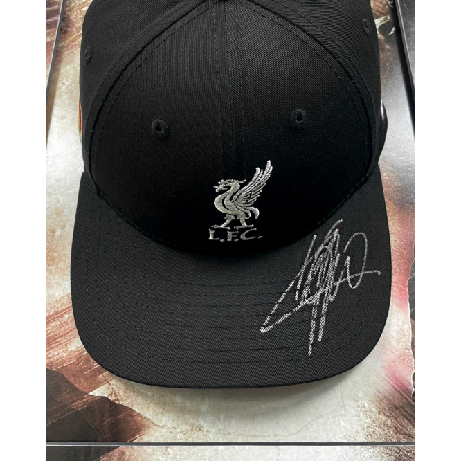 Liverpool FC ルイス・ディアス直筆サイン入りキャップ LFC x New Era Signed Klopp Adults Germany 9FORTY Framed Cap