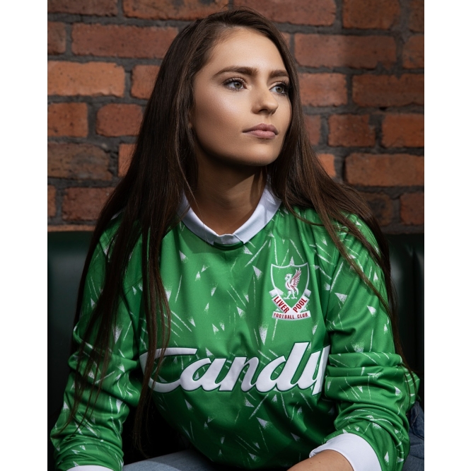 LFC Candy 89 91 Retro GK Shirt