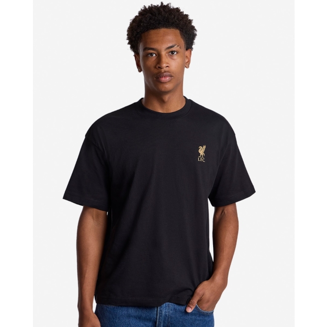LFC Mens Champions Trophy Oversize Graphic Tee Black