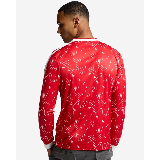 LFC Retro Adults 89/91 Candy Long Sleeve Home Shirt