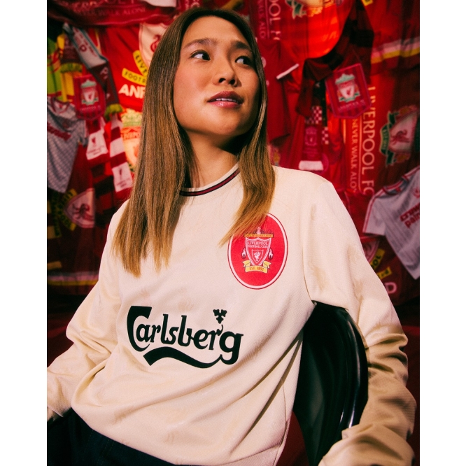 LFC Retro Adults 96/97 Long Sleeve Away Shirt