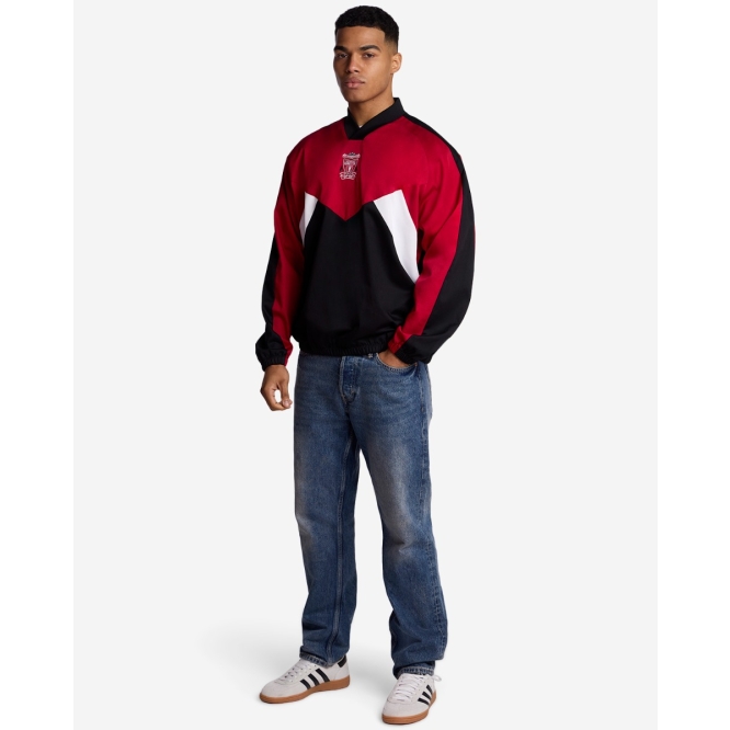 LFC Mens 93-95 Drill Top Red & Black