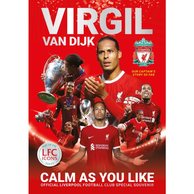 LFC Icons Magazine Virgil Van Dijk