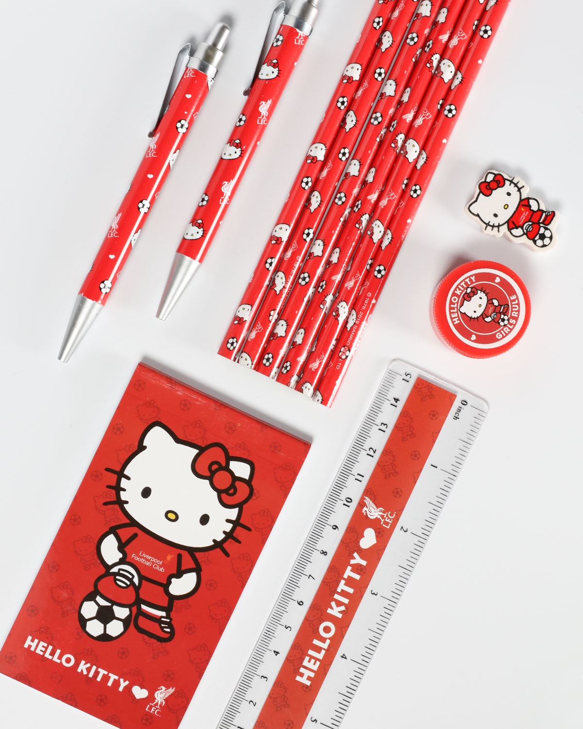 LFC Hello Kitty Pencil And Rubber