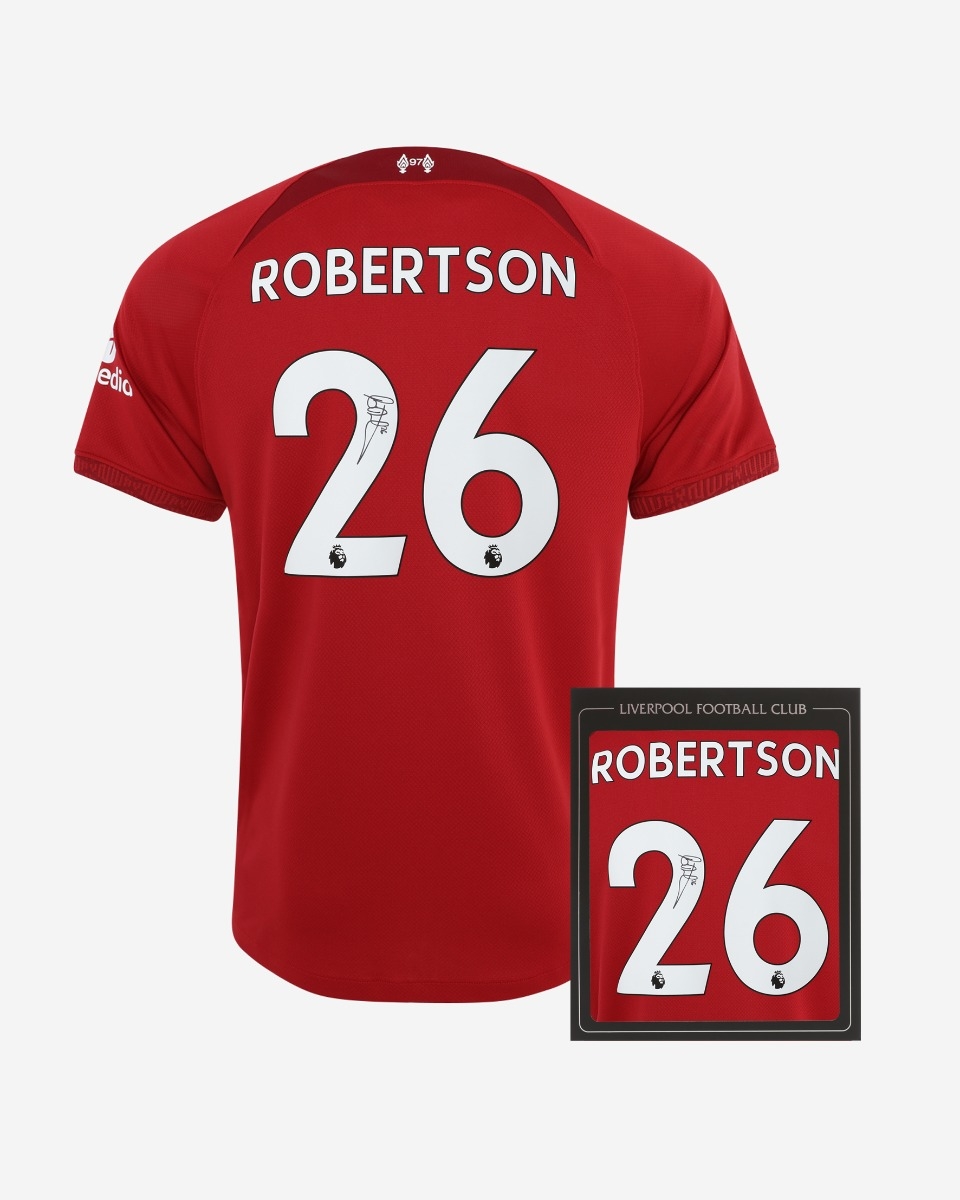 LFC Signed 22-23 Robertson Boxed Shirt