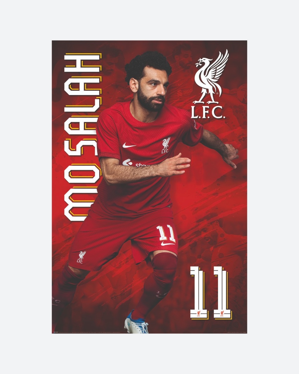 Mohamed Salah Jersey  Poster for Sale by FOliverIsmael