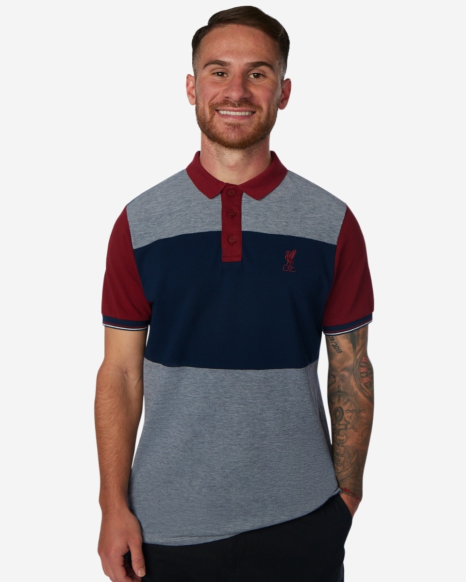 Colour block clearance polo