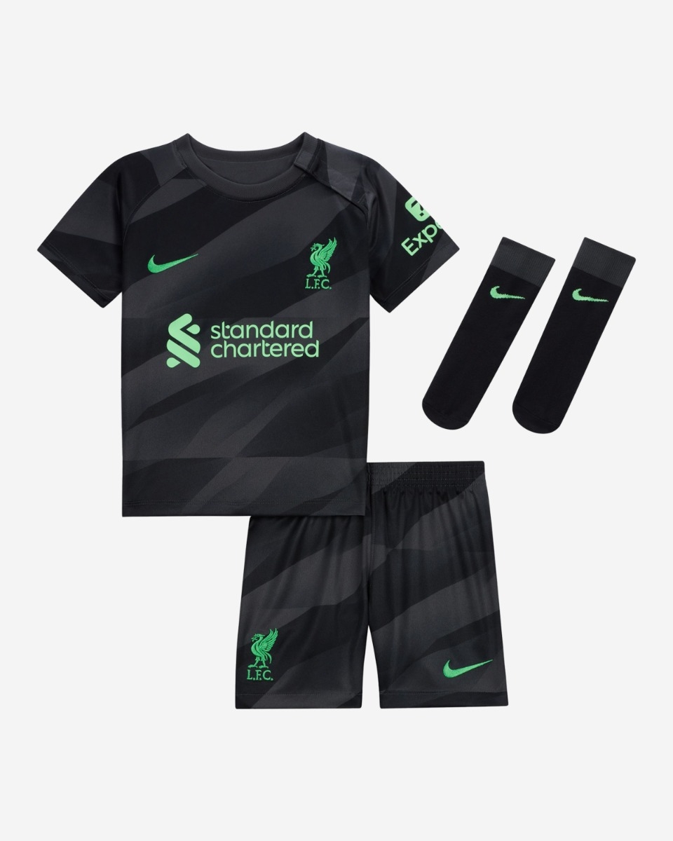 Nike Liverpool 23/24 Short Sleeve Youth Goalkeeper Jersey