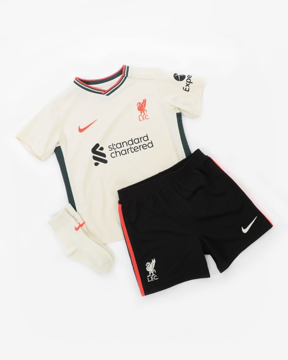 Liverpool FC unveil new 'ecru' 2021-22 season away kit - Belfast Live