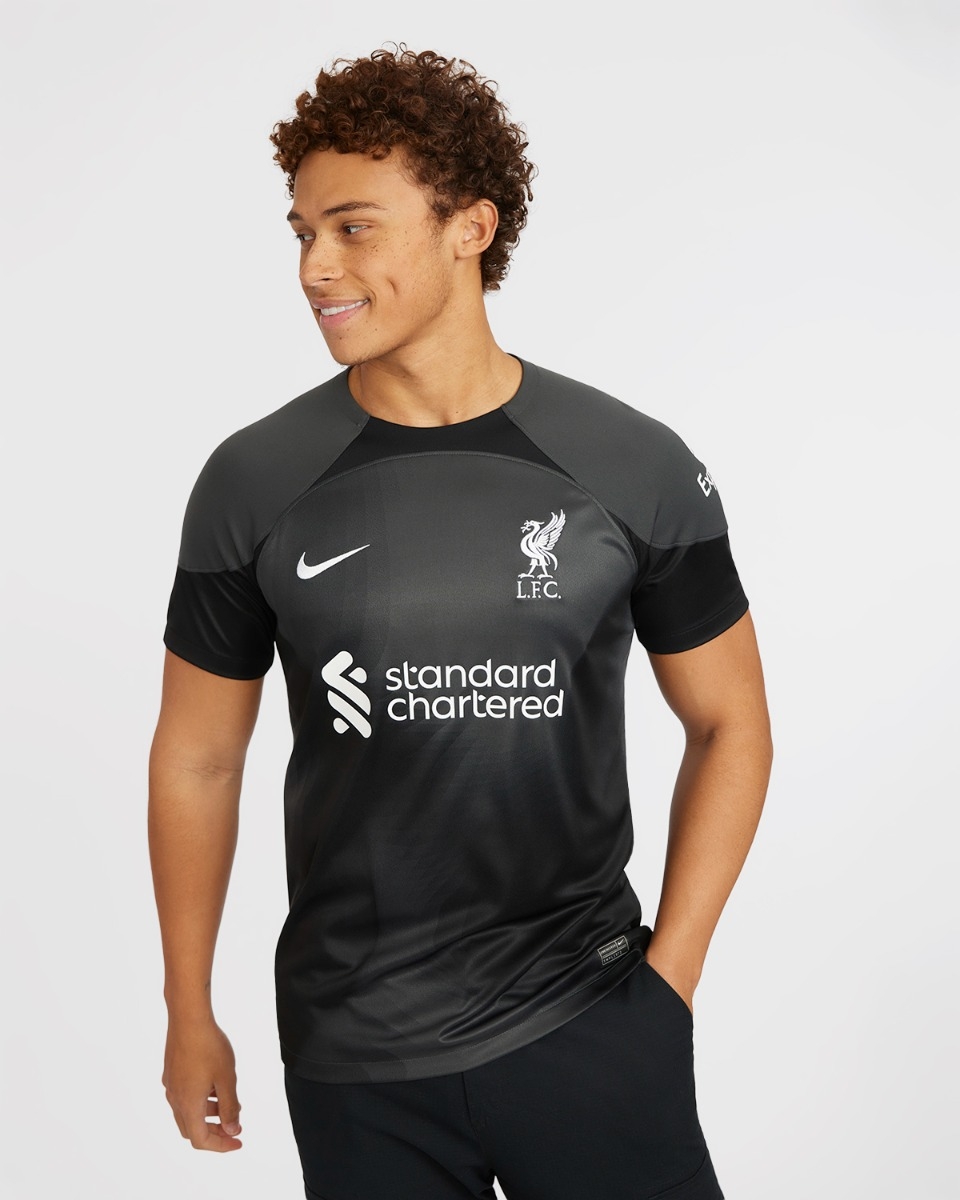 Soccer.com - The new Pitch Black Liverpool FC jersey