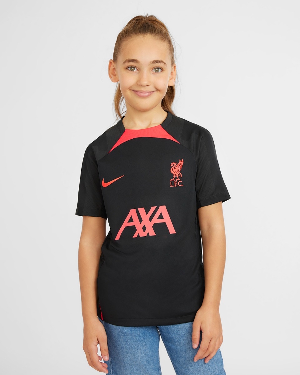 Nike Liverpool FC 21/22 Junior T-Shirt Black