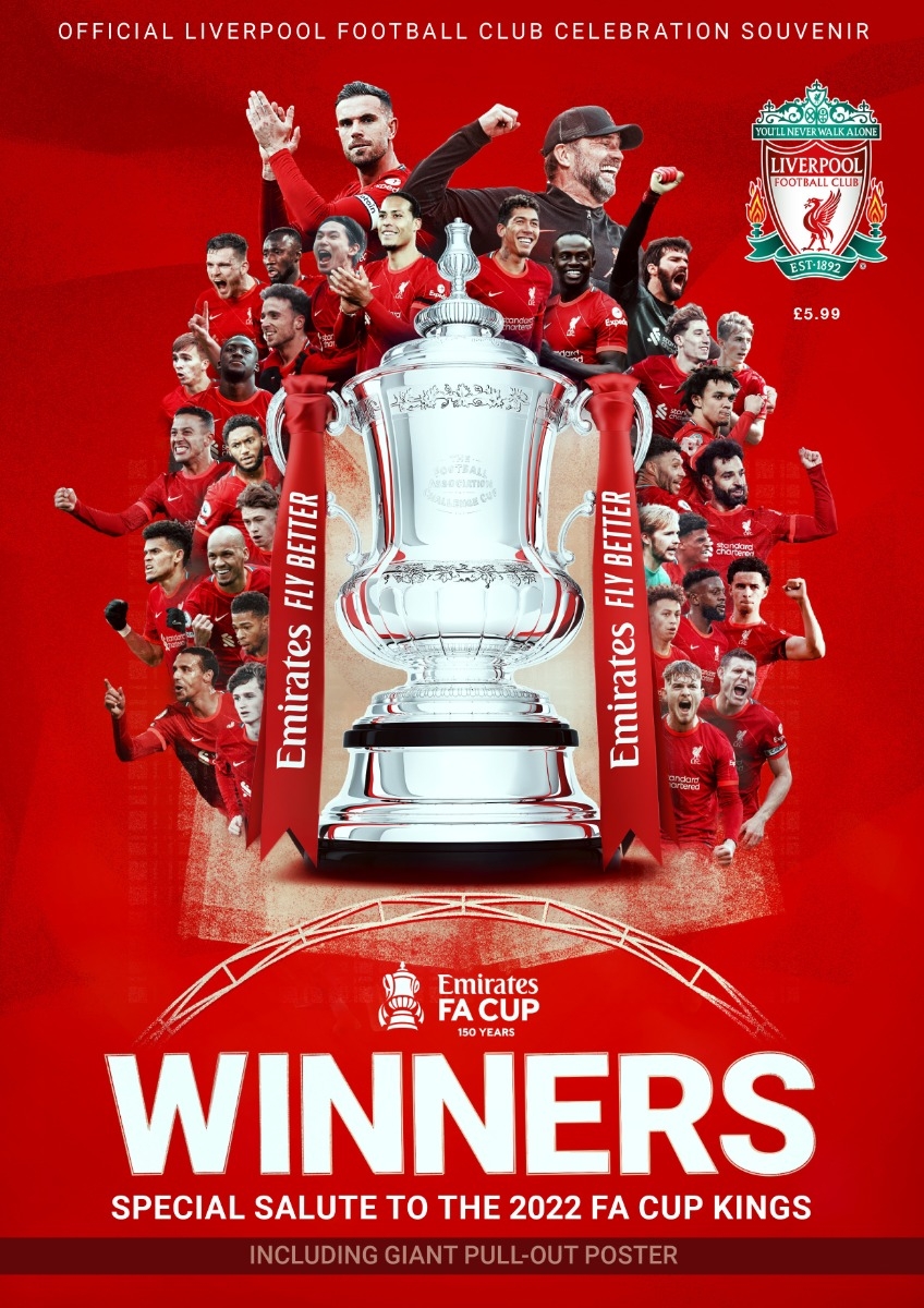 Official Lfc 22 Fa Cup Winners Magazine