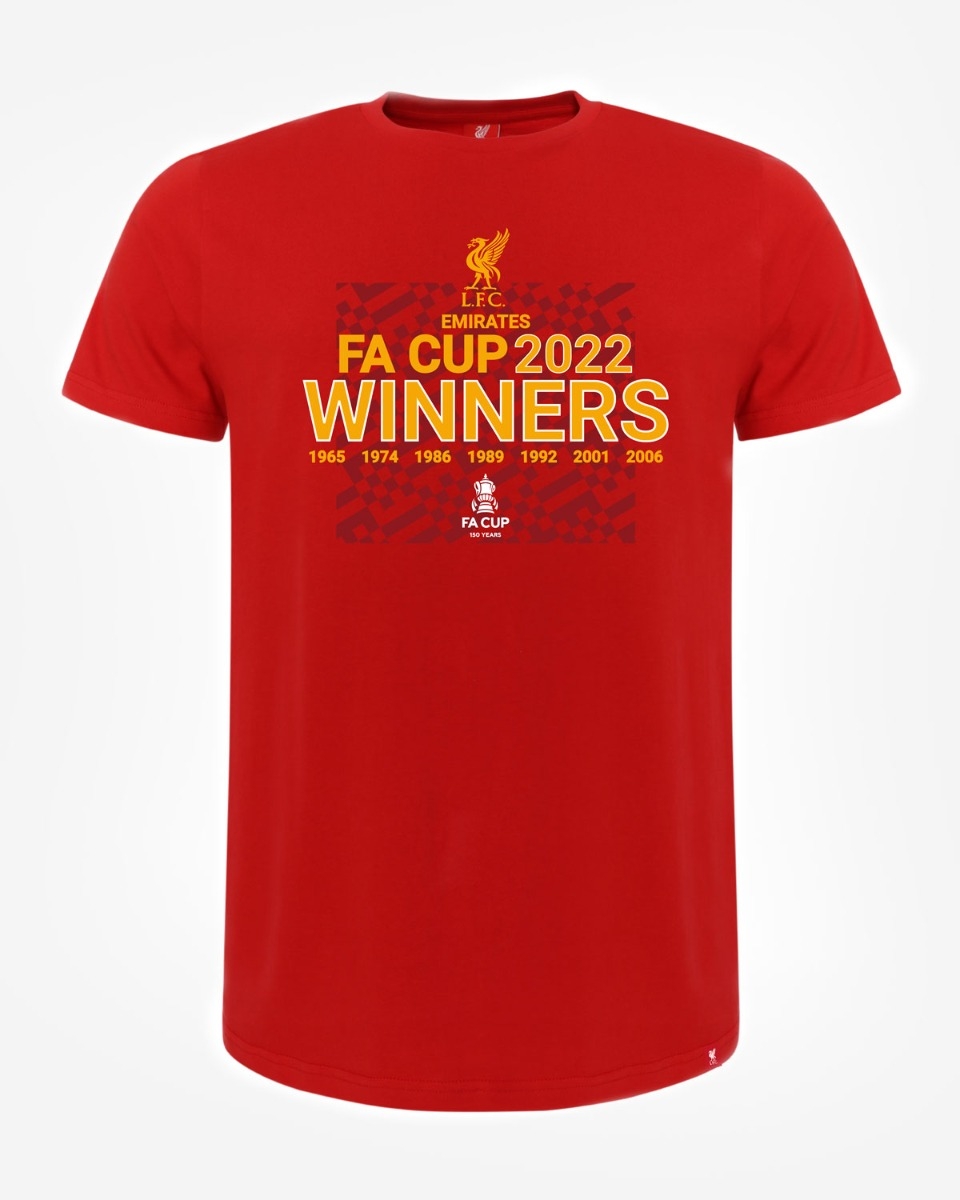 LFC FAカップ22優勝 大人用 Tシャツ