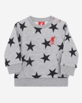 LFC Baby Sweatshirt  Rundhals Stern Graumeliert