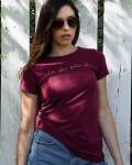 LFC T-shirt 'Walk On' rouge pour femmes