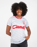 Camiseta de equipo visitante LFC Retro Candy para mujeres