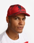 LFC Adults Red Holiday Camo Cap