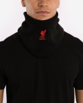 ผ้าพันคอสนูด LFC Essentials ผ้าถักสีดำ