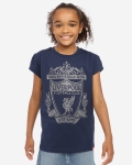 LFC Junior Wappen Diamanten Marineblau T-Shirt