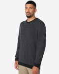 LFC Mens Firma Knitted Crew Neck Sweatshirt Black