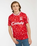 Camiseta de equipo local LFC Retro Candy para adultos
