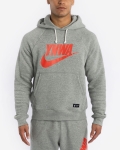 LFC Nike Mens Grey Heritage Hoodie