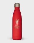 LFC Liverbird Personalised Red Stainless Steel Water Bottle
