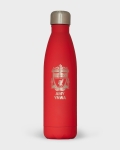 LFC Crest Personalised Red Stainless Steel Water Bottle