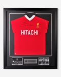 LFC Signed Thompson Hitachi Framed Shirt