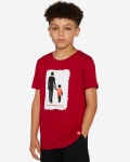 LFC Owen McVeigh Foundation Rot T-Shirt Junior