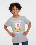 Camiseta This Is Anfield LFC gris para niños