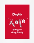 LFC Happy Birthday Daughter Card