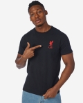 Camiseta con diseño gráfico LFC 82 negra para hombres