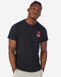 T-shirt noir graphique LFC 89 pour hommes