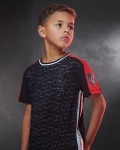 เสื้อยืดสปอร์ตเด็ก LFC Salah Print สีดำ
