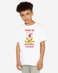 LFC Junior This Is Anfield Personalised White Tee