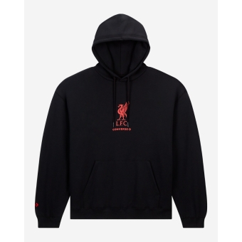 lfc nike mens coaches collection black hoodie