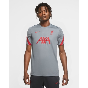 lfc nike mens dark grey strike training top