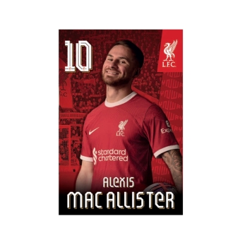 Alexis Mac Allister Liverpool Shirt | Home Shirt & Number