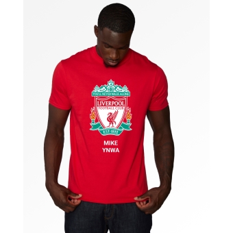 liverpool football top personalised