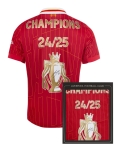 LFC Signed Champions 24/25 Szoboszlai Boxed Shirt