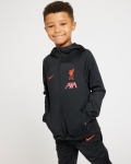 LFC Nike Younger Kids Black Strike Knit Tracksuit 22/23
