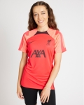 LFC Nike Womens Siren Red Strike Short Sleeve Top 22/23